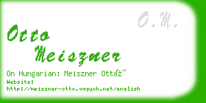 otto meiszner business card